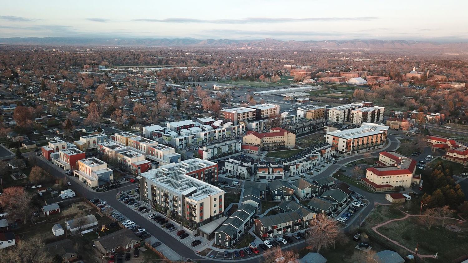 Aria community aerial